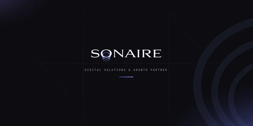 Briefumschlag DIN lang von Sonaire, dunkel